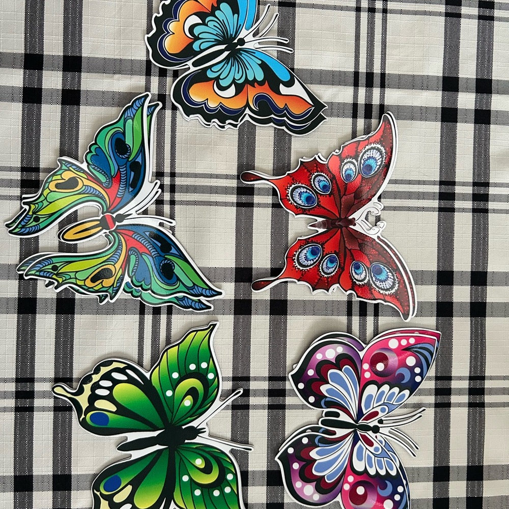 Colorful Butterfly Magnets
